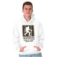 thumbnail image 1 of Warning Hike Your Own Risk Bigfoot Hoodie Sweatshirt Women Men Brisco Brands X, 1 of 6