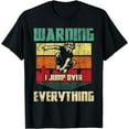 thumbnail image 1 of Warning I Jump Over Everything - Parkour Enthusiast T-Shirt, 1 of 4