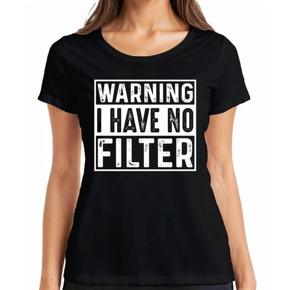 Warning I Really Have No Filter Naug.Hty Vintage Shirt