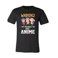 thumbnail image 1 of Warning I Spontaneously Talk About Anime T-Shirt, 1 of 1
