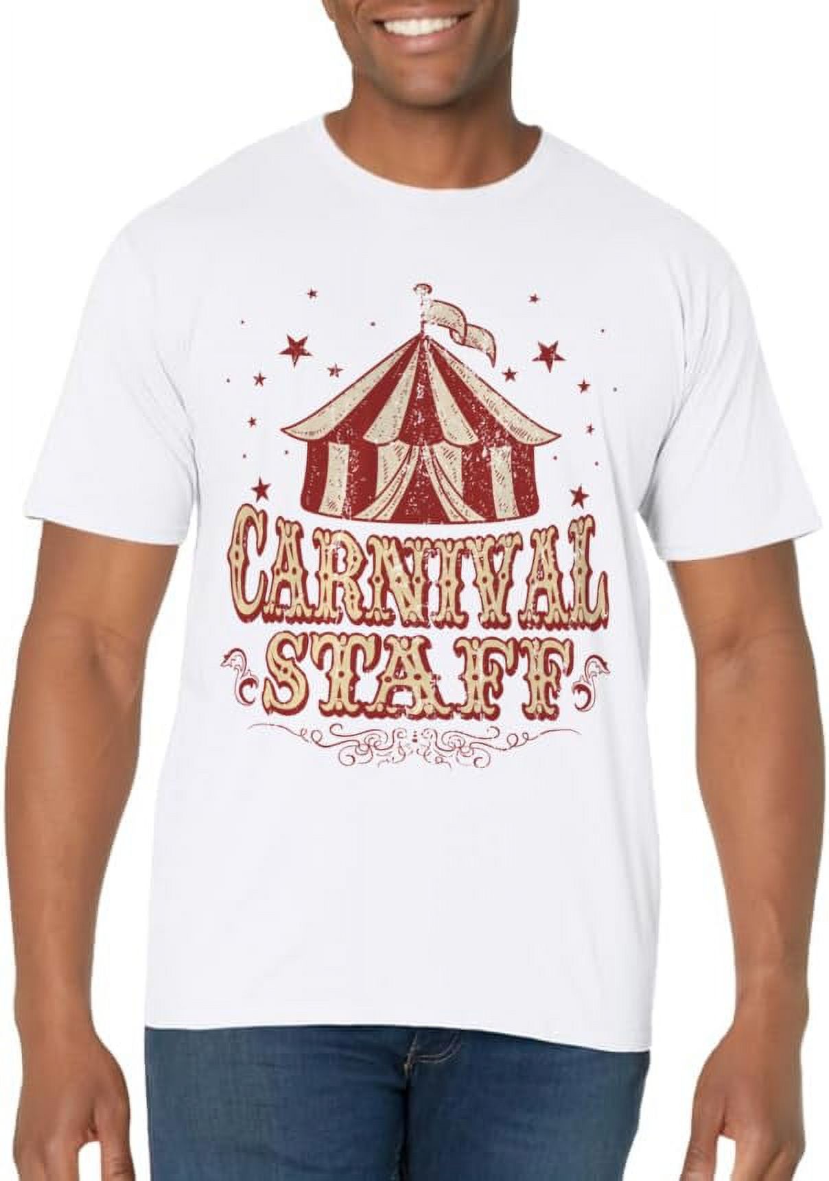 Warning Its A Circus Here Today Carnival Birthday Party T-Shirt ...
