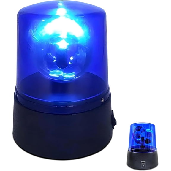 Warning Light, 4.52" x 3.54" 0.08W 4.5V Small Emergency Flashing Warning Safety Strobe Lights, Multi-Purpose Safety Travel Accessories, Suitable for Most Cars (Blue)