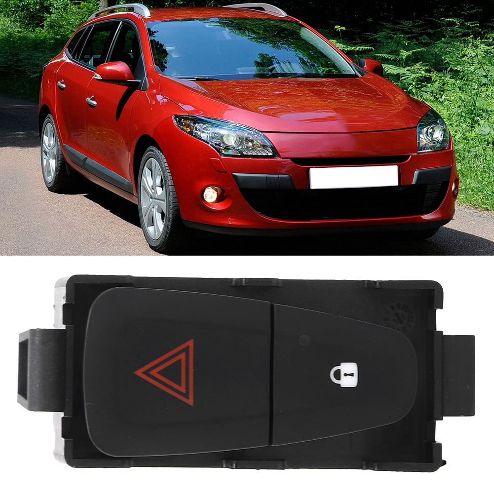 Warning Light Door Central Locking Switch, Hazard Button Warning Indicator Flasher Light Switch