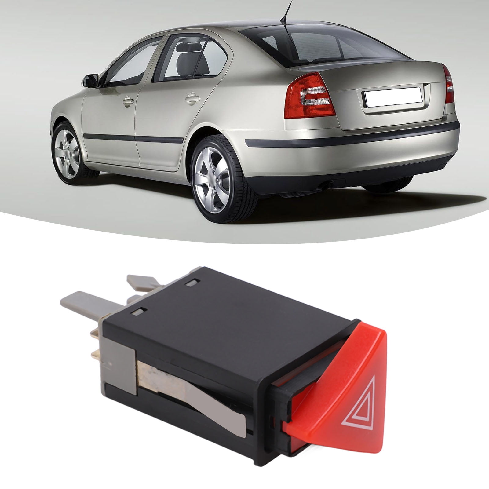 Warning Light Switch, Hazard Warning Flash Switch Button 1U0953235B