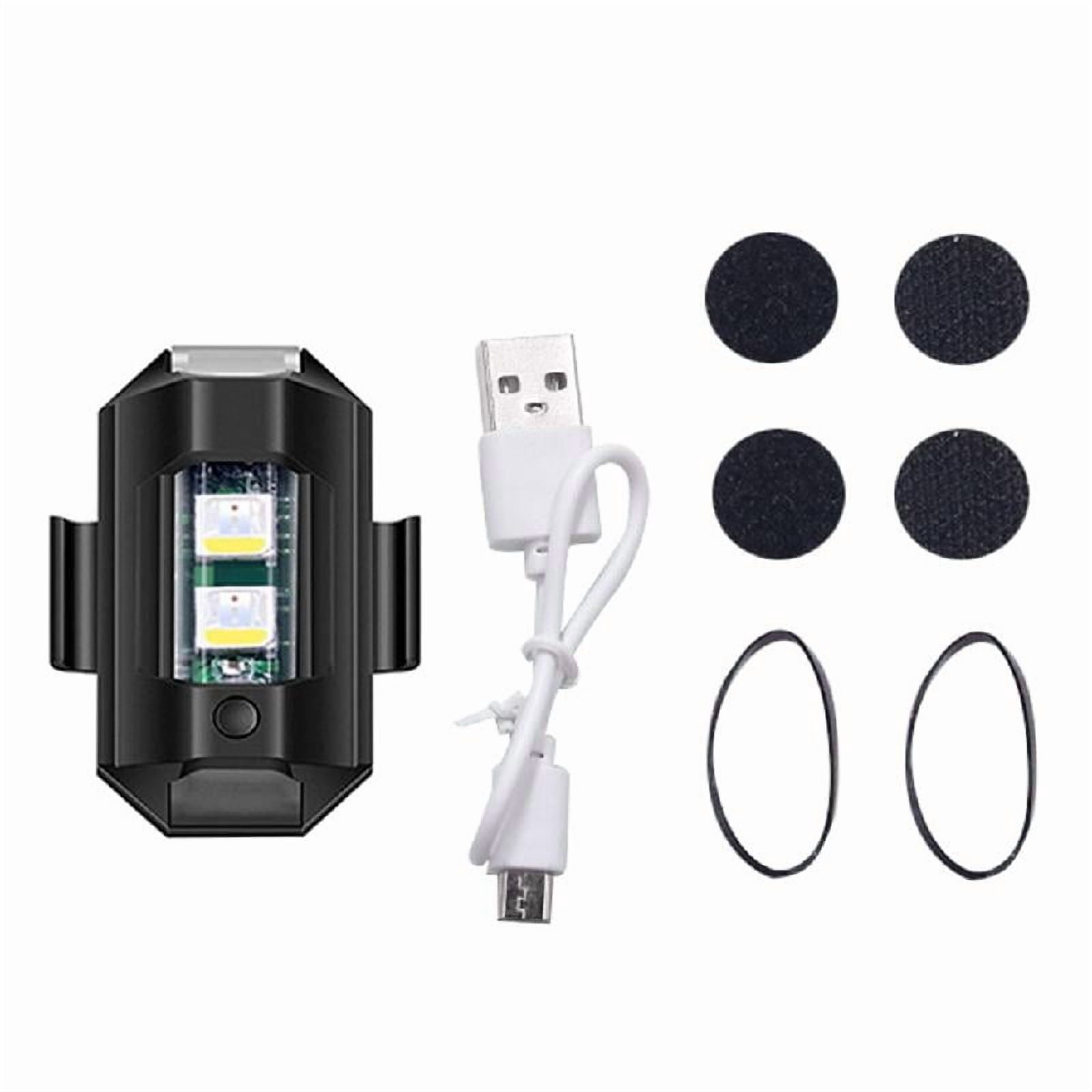 Drone Strobe Light & Searchlight For DJI Mavic/Air/FPV – Rechargeable, Night Flying, Anti-Collision, 120LM Bright