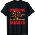 thumbnail image 1 of Warning May Start Talking About Snakes - Reptile Serpent T-Shirt, 1 of 3