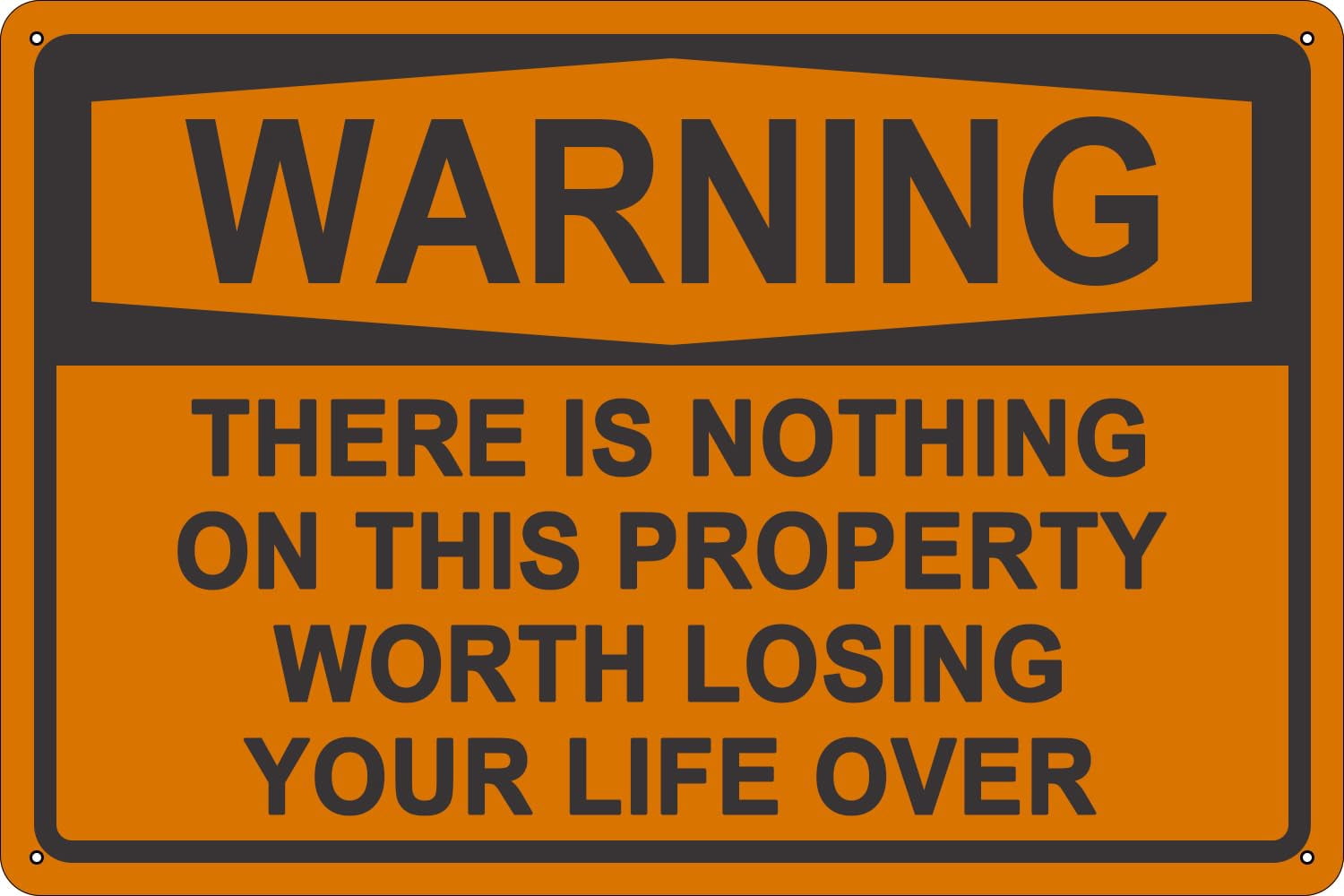 WARNING People Working Sign | Graphic Products - View #8