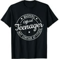 thumbnail image 1 of Warning Official Teenager May Contain Attitude Teenager T-Shirt, 1 of 4