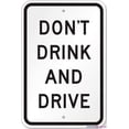 thumbnail image 1 of Warning Plaque Don't Drink And Drive Sign Courtyard Decoration, For Outdoor & Indoor 8 X 12 Inch, 1 of 4