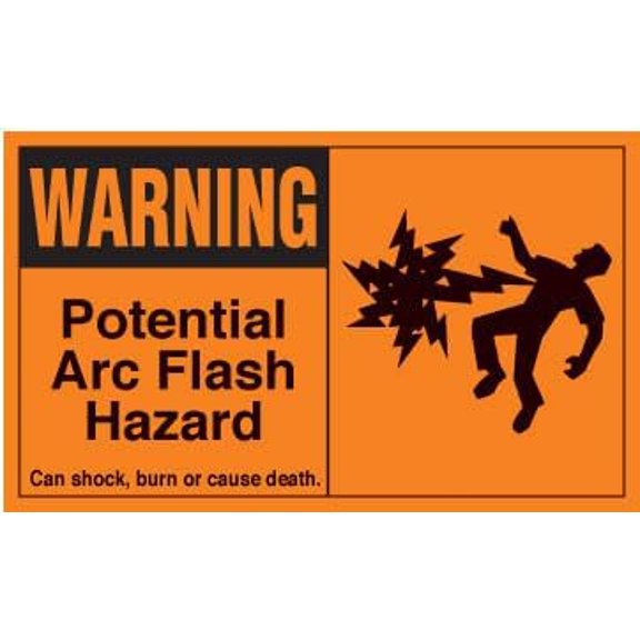 Warning Potential Arc Flash Hazard Metal Sign 8x12 Inch for Security Use