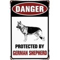 thumbnail image 1 of Warning Property Protected by Big Foot Tin Signs – Funny Metal Decor Gift Sign 12x8 Inches For Home Yard Street Outdoor Cute Bigfoot Gifts Garage Man Cave, 1 of 5