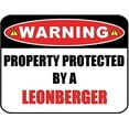 thumbnail image 1 of Funny Leonberger Dog Sign – Laminated 11.5″ x 9″ Wall Decor, 1 of 4