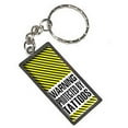 thumbnail image 1 of Warning Protected By Tattoos Keychain Key Chain Ring, 1 of 1