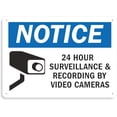 thumbnail image 1 of Warning Security Cameras In Use Sign, 12"x16" Aluminum Sign, 1 of 5