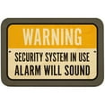 thumbnail image 1 of Warning Security System In Use Alarm Will Sound Sign, 1 of 1