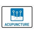 thumbnail image 1 of Warning Sign - Acupuncture, Rust Free Aluminum Metal Sign, Durable Weatherproof Outdoor Use for Home Acupuncture Clinic Exteriors, 12X8 Inch, 1 of 4