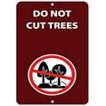 thumbnail image 1 of Warning Sign Do Not Cut Trees Activity Park Park Prohibition Sign Business Sign 12X8 Inches Metal Tin Sign, 1 of 4
