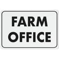 thumbnail image 1 of Warning Sign - Farm Office, Aluminum Sign, Reflective, Protected, Waterproof, Fade Resistant, for Farm Premises, Residence Gates, 12X8 Inch, 1 of 4