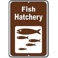 thumbnail image 1 of Warning Sign Fish Hatchery Activity Sign Campground Signs Parksign Sign Business Sign 12X8 Inches Metal Tin Sign, 1 of 4