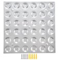 thumbnail image 1 of Warning Tactile Paving for Blind Sidewalk Tile Road Base Plates with Dot Design Stainless Steel Flooring, 1 of 8