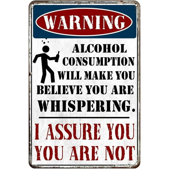 Warning Tin Sign Notice This Place is Politically Incorrect Retro Metal Sign Home Kitchen Bar Cafe Yard Club Cave Wall Decor Vintage Sign 8x12 Inch