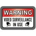 thumbnail image 1 of Warning Video Surveillance In Use Sign, 1 of 1