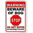 thumbnail image 1 of Warning Wall Home Decor-Caution Deaf Dog.8x12 Inch Metal Tin Sign Vintage Signs Aluminum Plates Printed Warning Notice Iron Road Forest Farm Poster Plaque Art Bar Club Store Garage Personalized Chic, 1 of 5