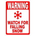 thumbnail image 1 of Warning Watch for Falling Snow Sign, 1 of 1