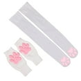 thumbnail image 1 of Waroomhouse 1 Set Women 3D Cat Paw Stockings Gloves Set Kawaii Cat Cosplay Kitty Socks Solid Color Anti-slip Halloween Party Cat Claw Paws Pad Socks, 1 of 8