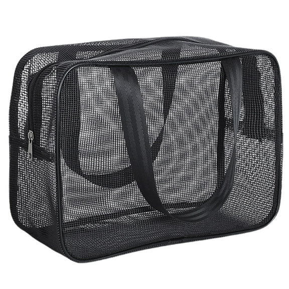 Waroomhouse Capacity Shower Bag Portable Shower Bag Quick-drying Mesh Shower Bag for Gym Camping Travel Cosmetic Storage Bag with Hollow Out Design for Easy