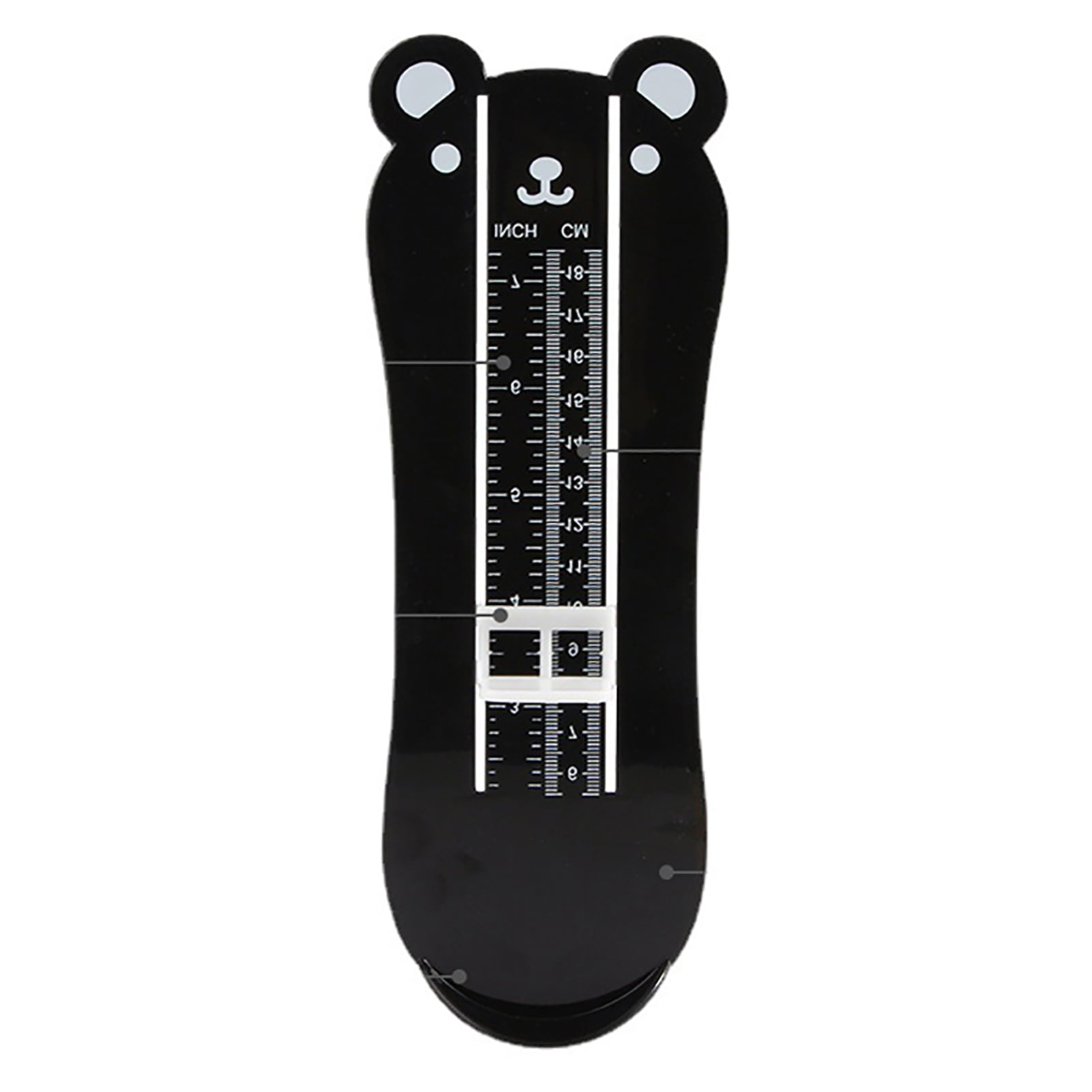 Waroomhouse Child Shoe Size Tracker Kids Foot Measuring Device Babies