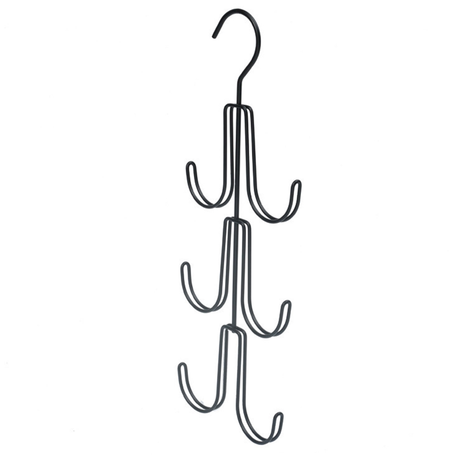 Waroomhouse Coat Storage Rack Iron Coat Hanger Multiuse Closet Storage