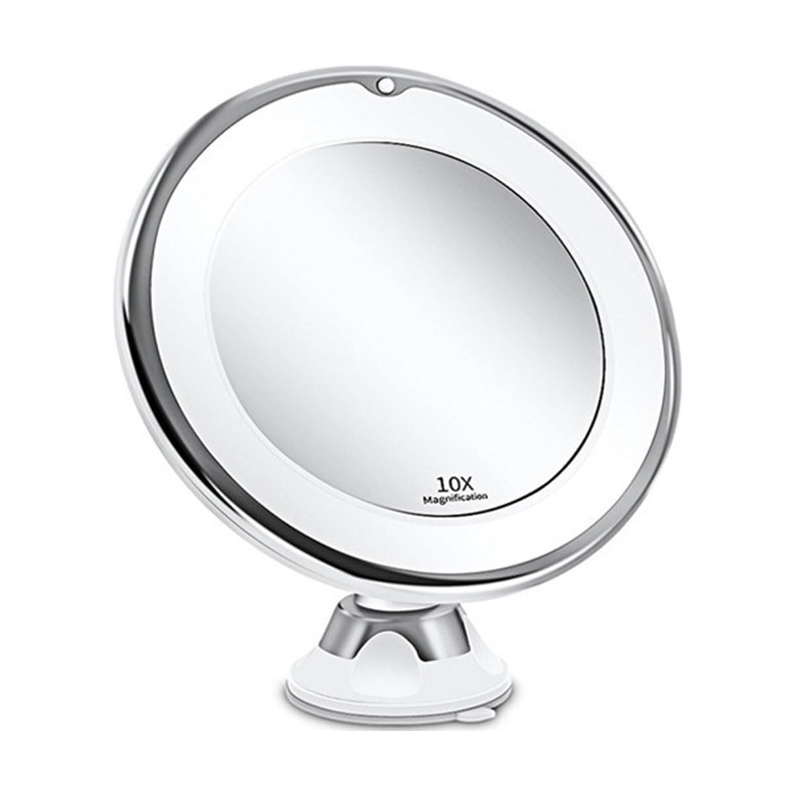 Waroomhouse Cosmetic Mirror with Suction Cups 10x Magnifying Glass for