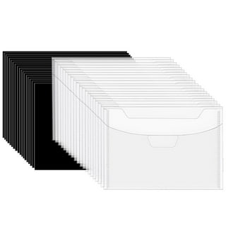 21 PCS Clear Stamp and Die Storage Pockets Die Cut Storage Bag Scrapbooking  Storage Die Storage Envelopes (5 X 7 Inch) 