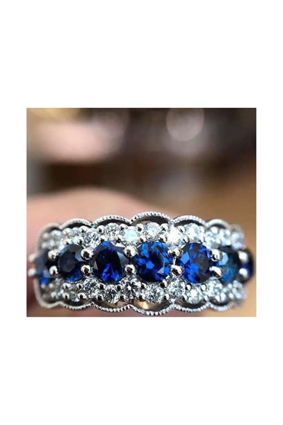 Engagement Ring High Hardness Corrosion Resistant Alloy Fashionable Women Ring Jewelry Gift for Female