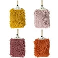 Waroomhouse Hand Towel with Hanging String Hedgehog Shaped Chenille