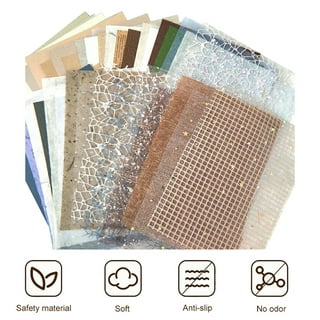 40 Sheet, Texture Paper and Mesh Assorted Set, Scrapbook, Collage