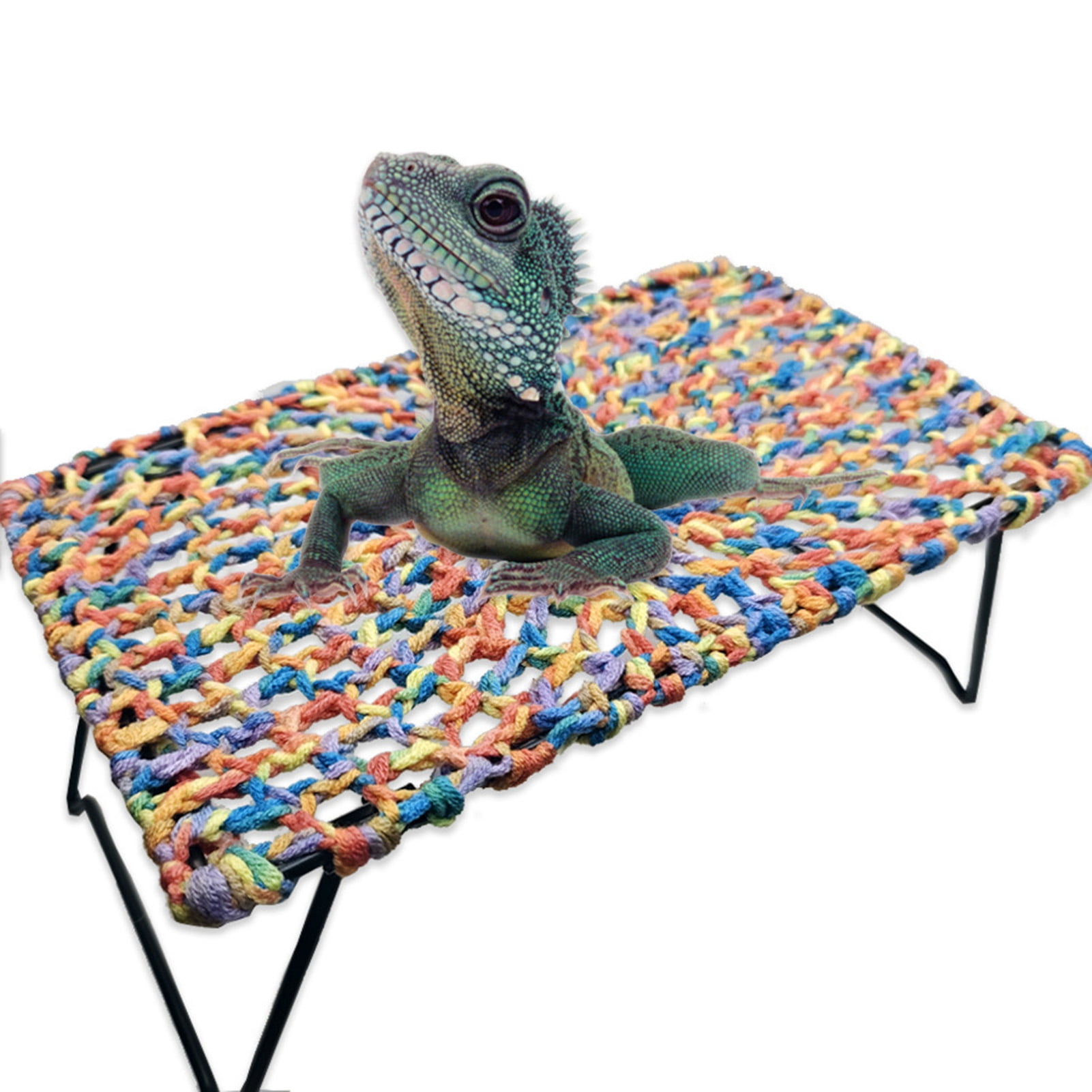 Waroomhouse Handwoven Lizard Nest for Bearded Dragons Lizard Bed for