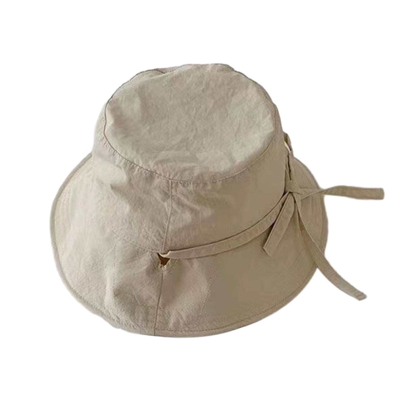 Summer Women'S Empty Top Big Brim Cover Face Fisherman Hat