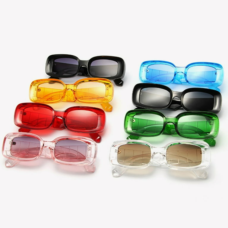 Waroomhouse Lady Sunglasses Eye Protection Solid Color Long