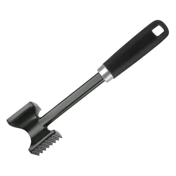 Waroomhouse Meat Tenderizer Hammer Reversible Meat Hammer Stainless Steel Meat Hammer for Tenderizing Flattening Dual-sided Heavy Duty Design with for Beef