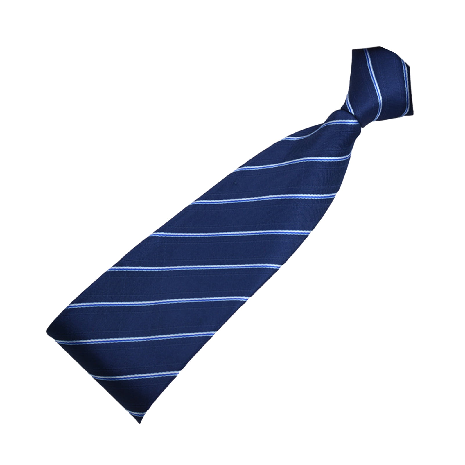 Waroomhouse Men Formal Striped Tie Men Formal Tie Men's Solid Color