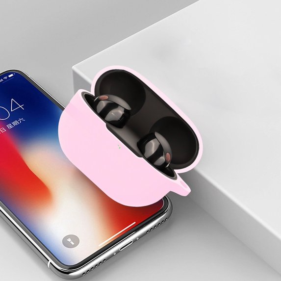 Waroomhouse Non fading Earphone Case Silicone Earphone Case for Wf 1000xm 5 Shockproof Washable Long lasting with Precise Hole Opening Charging
