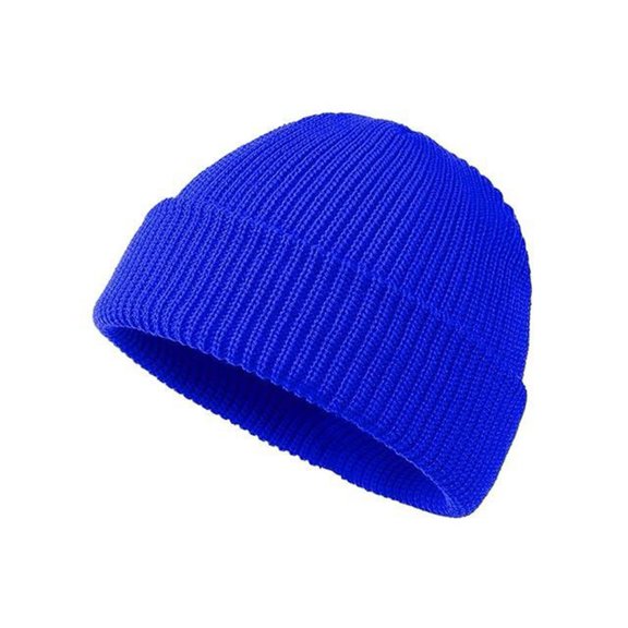 Waroomhouse Outdoor Knitted Hat Adults Brimless Hat Soft Warm Knitted Hat for Outdoor Activities Unisex Solid Color Brimless Beanie for Autumn Winter Skiing