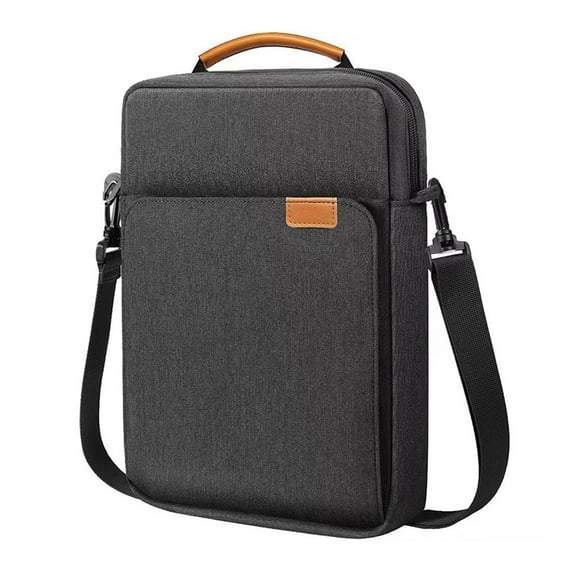 Waroomhouse Oxford Fabric Tablet Pouch Tablet Storage Bag Water-repellent Shock-resistant Oxford Fabric Anti-scratch Zipper Closure Perfect for School Travel