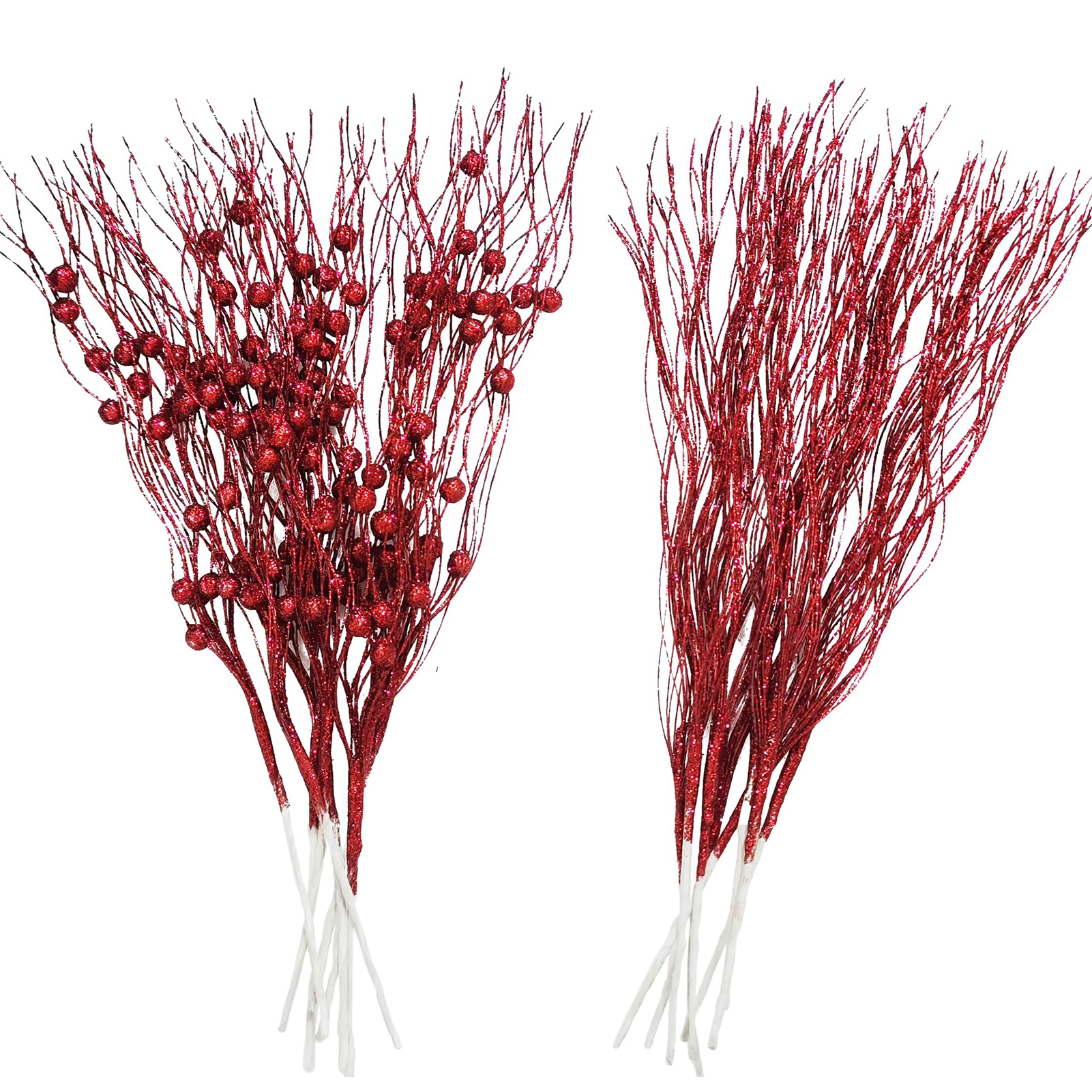 Waroomhouse Party Ornaments 10pcs Christmas Tree Picks Ecofriendly