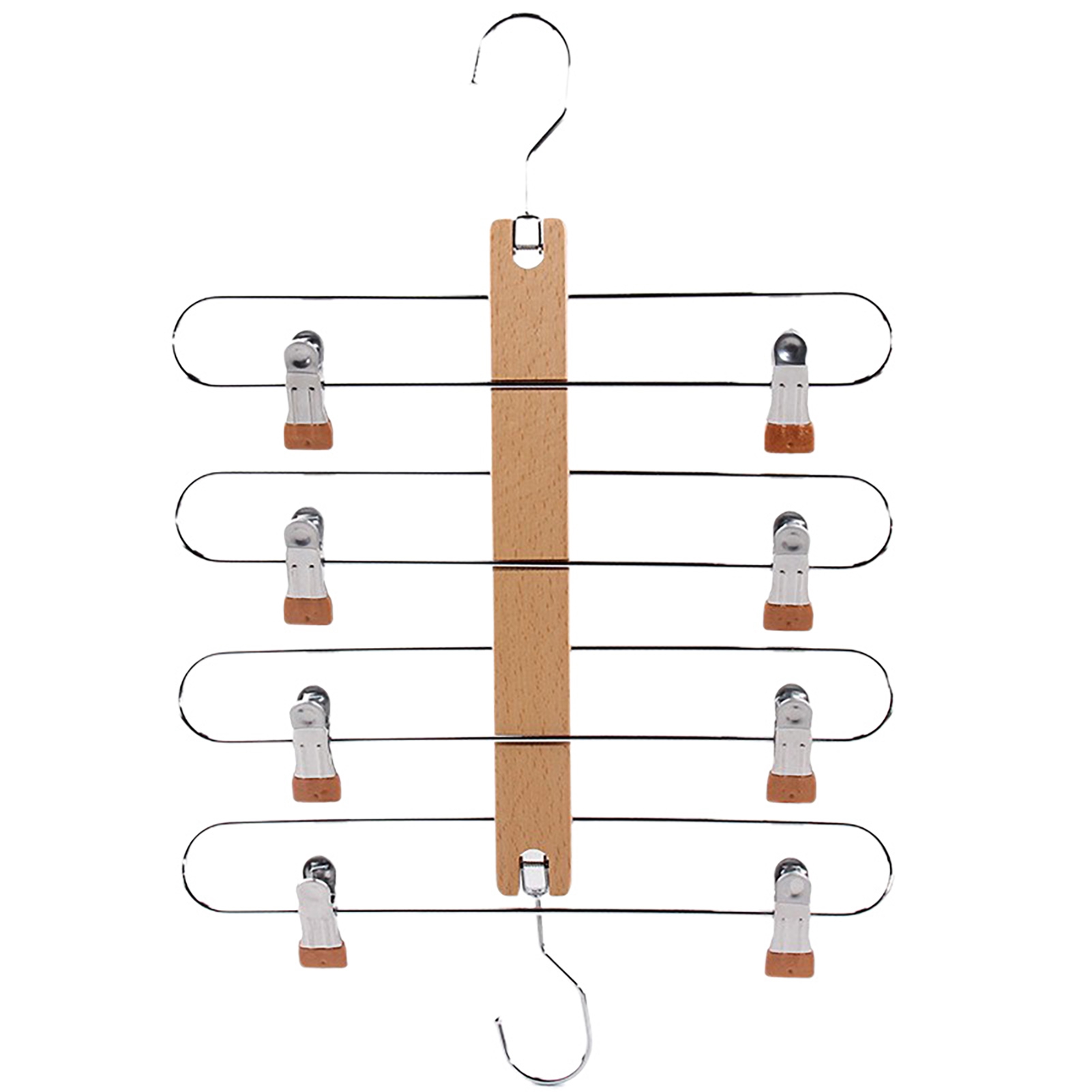 Waroomhouse Space Saving Skirt Hanger Coat Hanger Skirt Hanger with Non