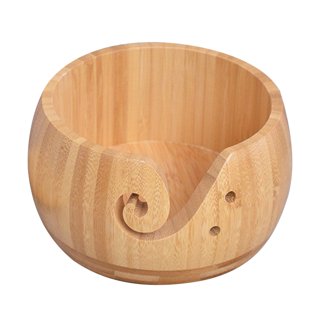 Cheap Wooden Yarn Bowl Effortless Yarn Organization with Multi