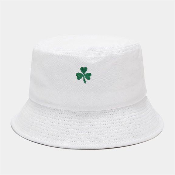 Warop Fisherman Hat for Men and Women, with St. Patrick's Day Print, Outdoor Casual Sun Hat for Daily Use and Holiday Events