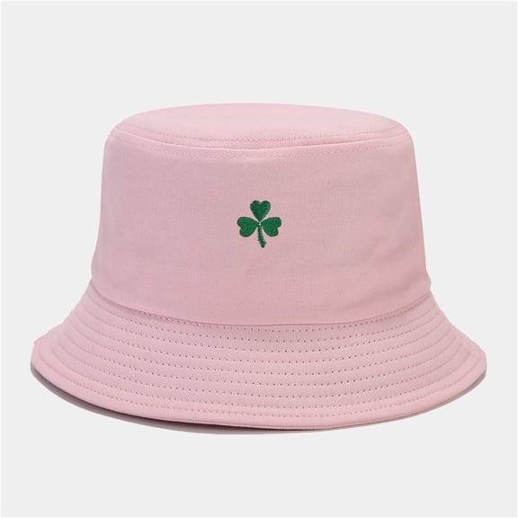Warop Fisherman Hat for Men and Women, with St. Patrick's Day Print, Outdoor Casual Sun Hat for Daily Use and Holiday Events
